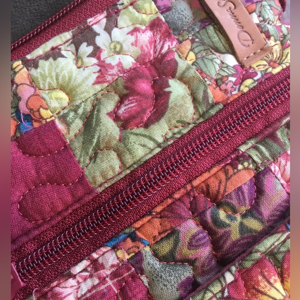 Donna Sharp Floral Patchwork Crossbody Bag - image 4